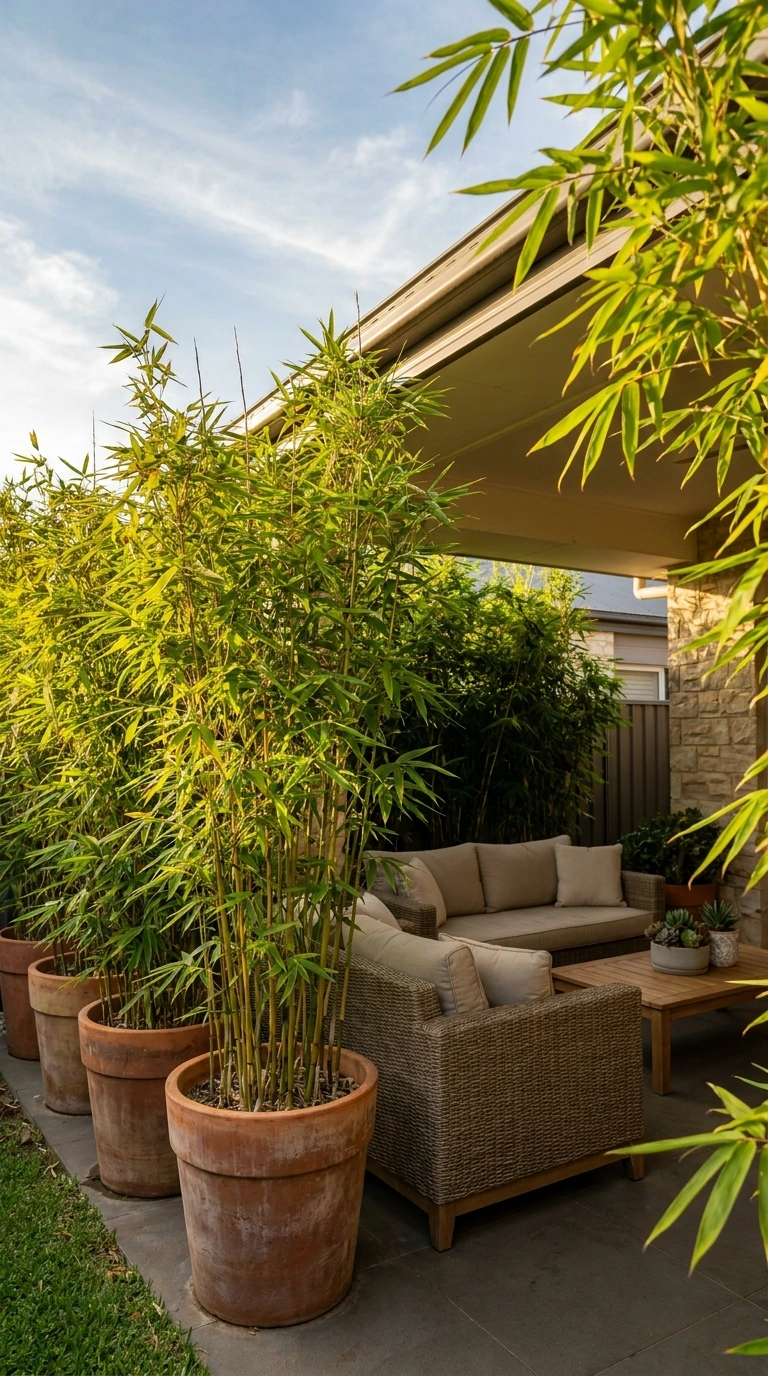 how to add privacy to patio 1