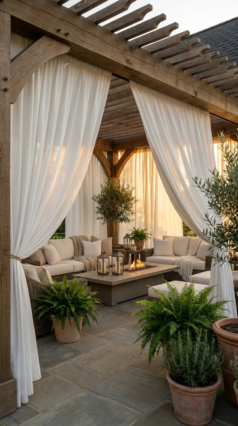 how to add privacy to patio 4