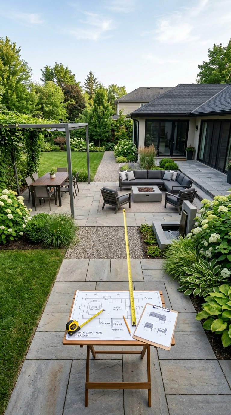 how to arrange outdoor furniture 1