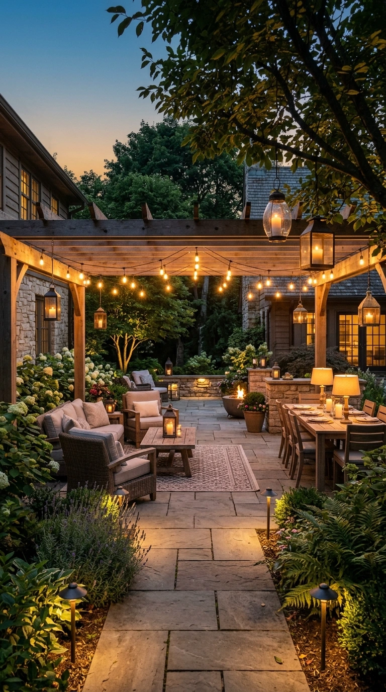 how to arrange outdoor furniture 14