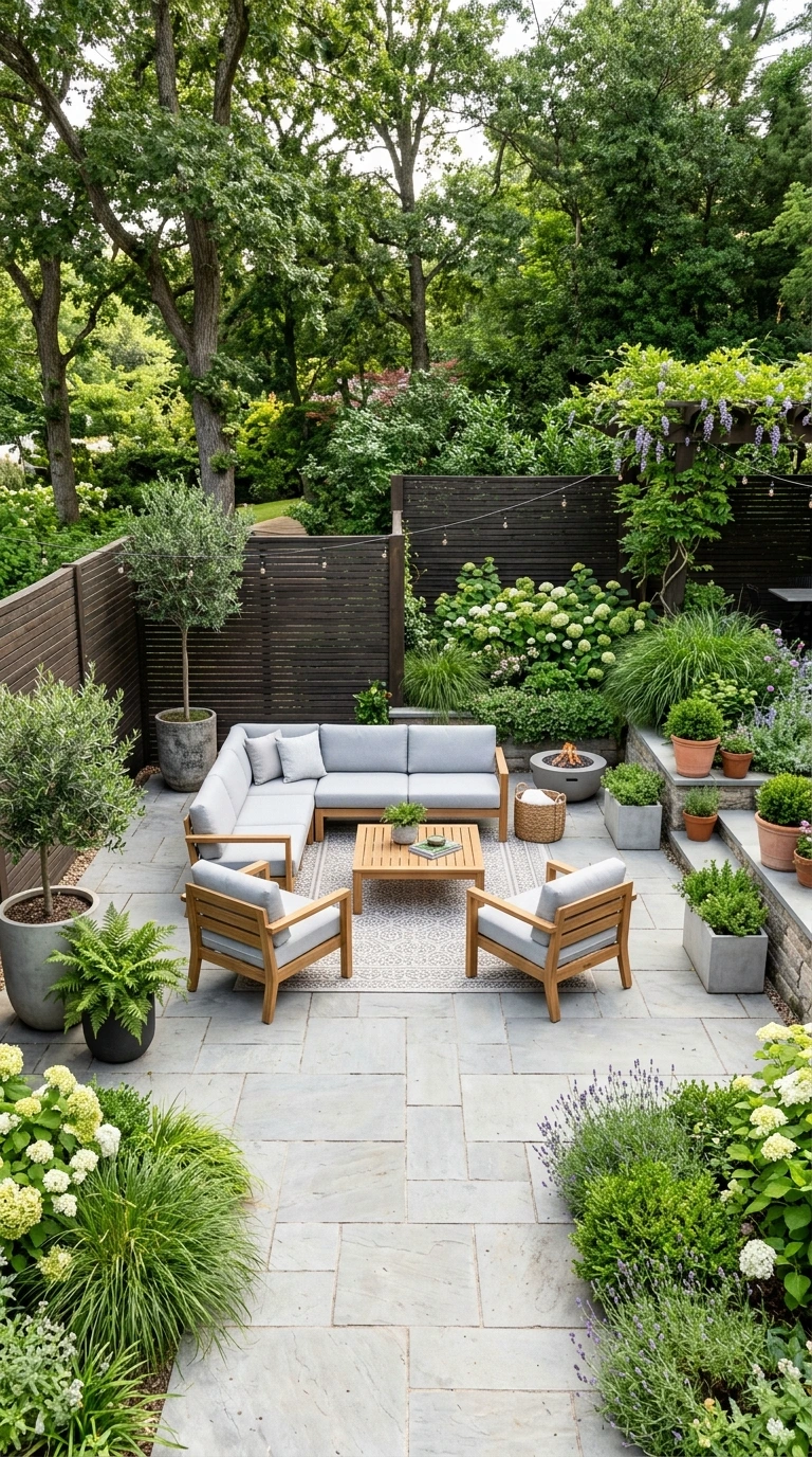 how to arrange outdoor furniture 4