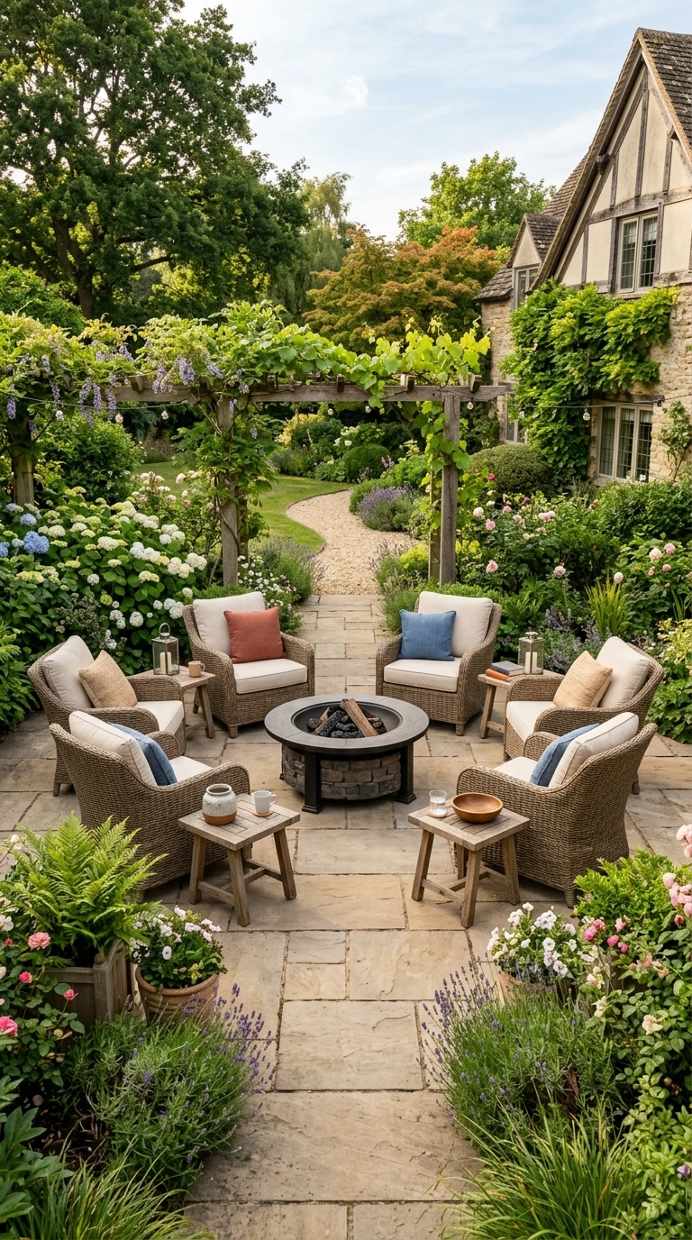 how to arrange outdoor furniture 8