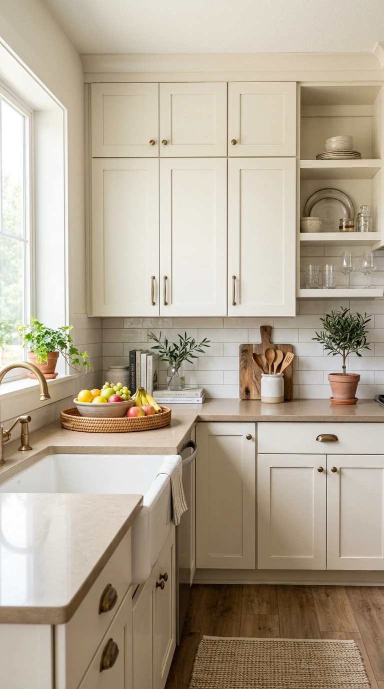 how to decorate kitchen counter 17
