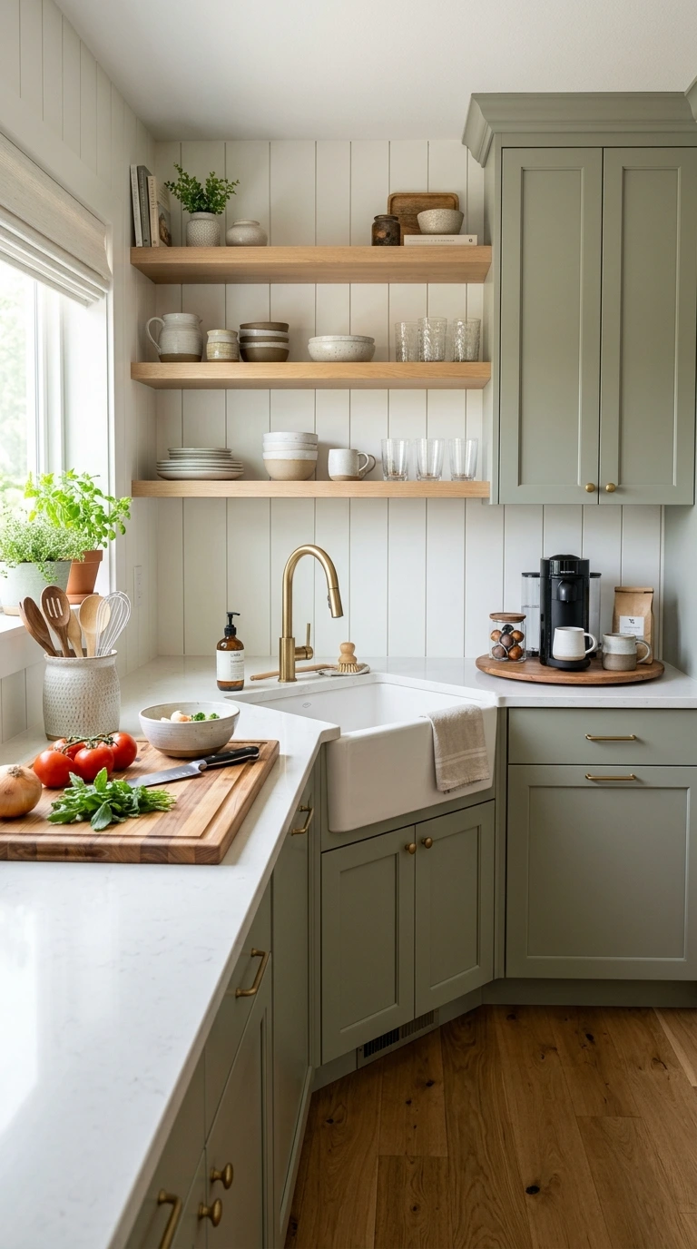 how to decorate kitchen counter 2