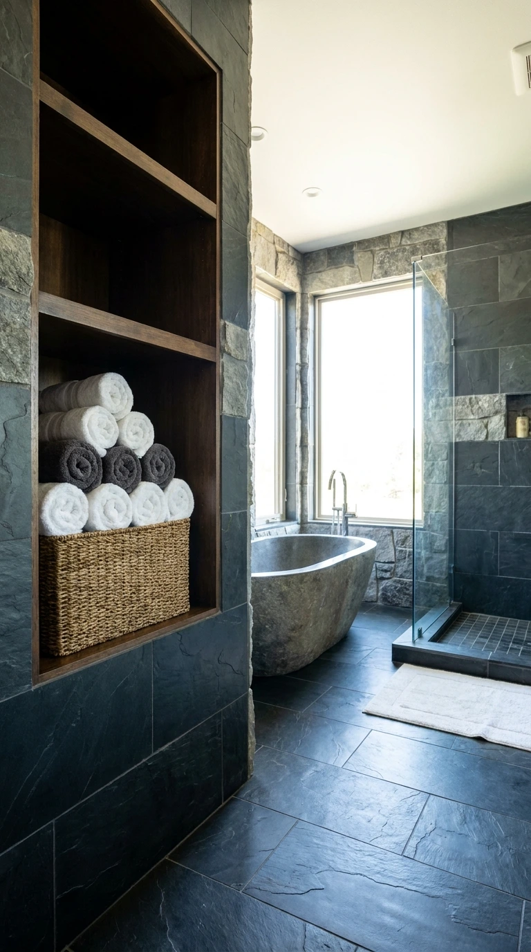 how to hang bathroom towels 3