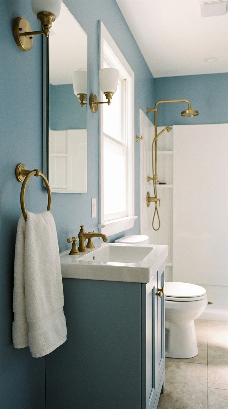how to hang bathroom towels 4