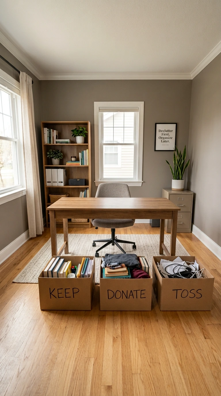how to organize home office 1