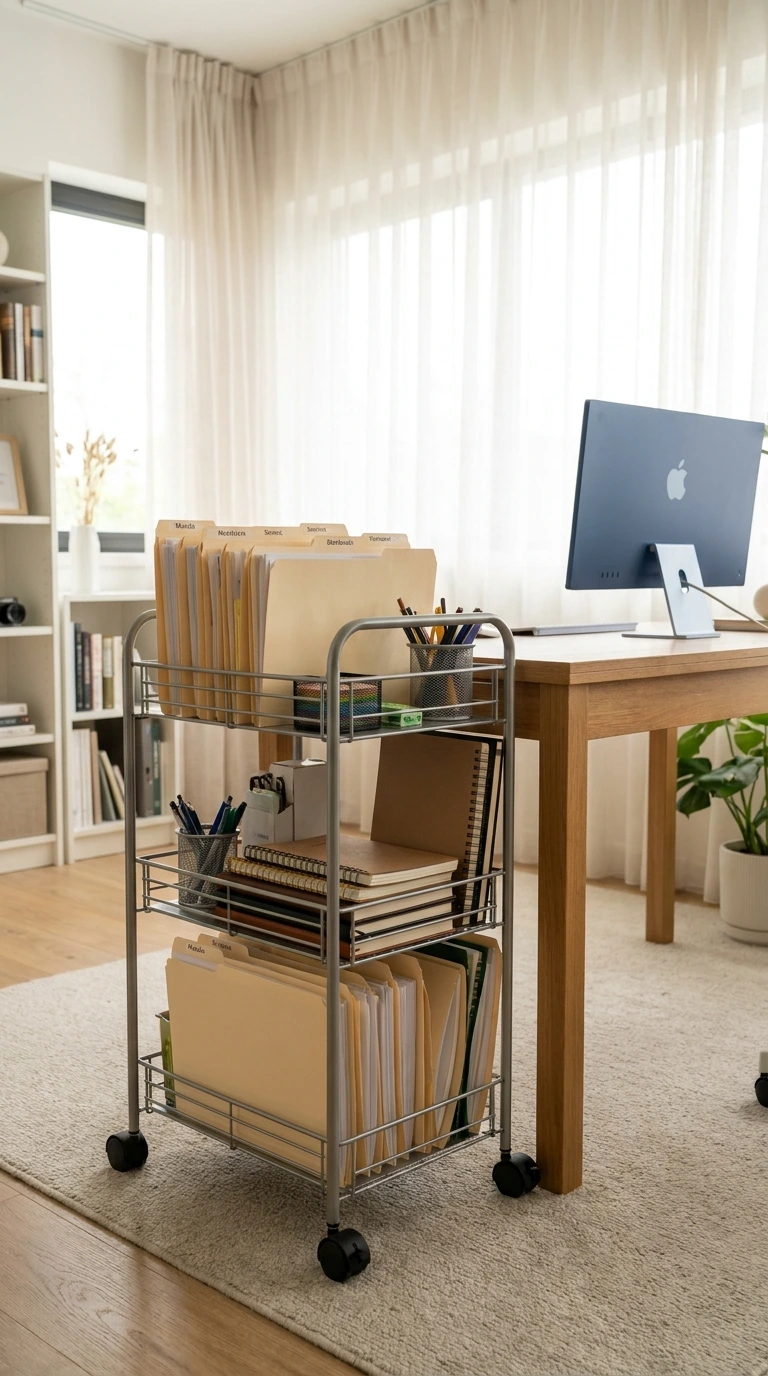 how to organize home office 13