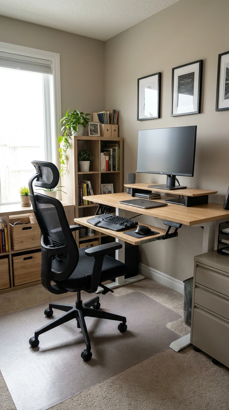 how to organize home office 21
