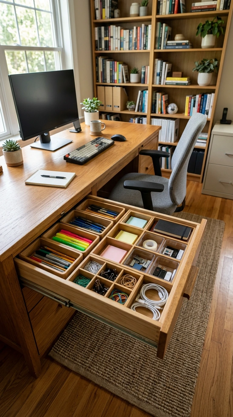 how to organize home office 9