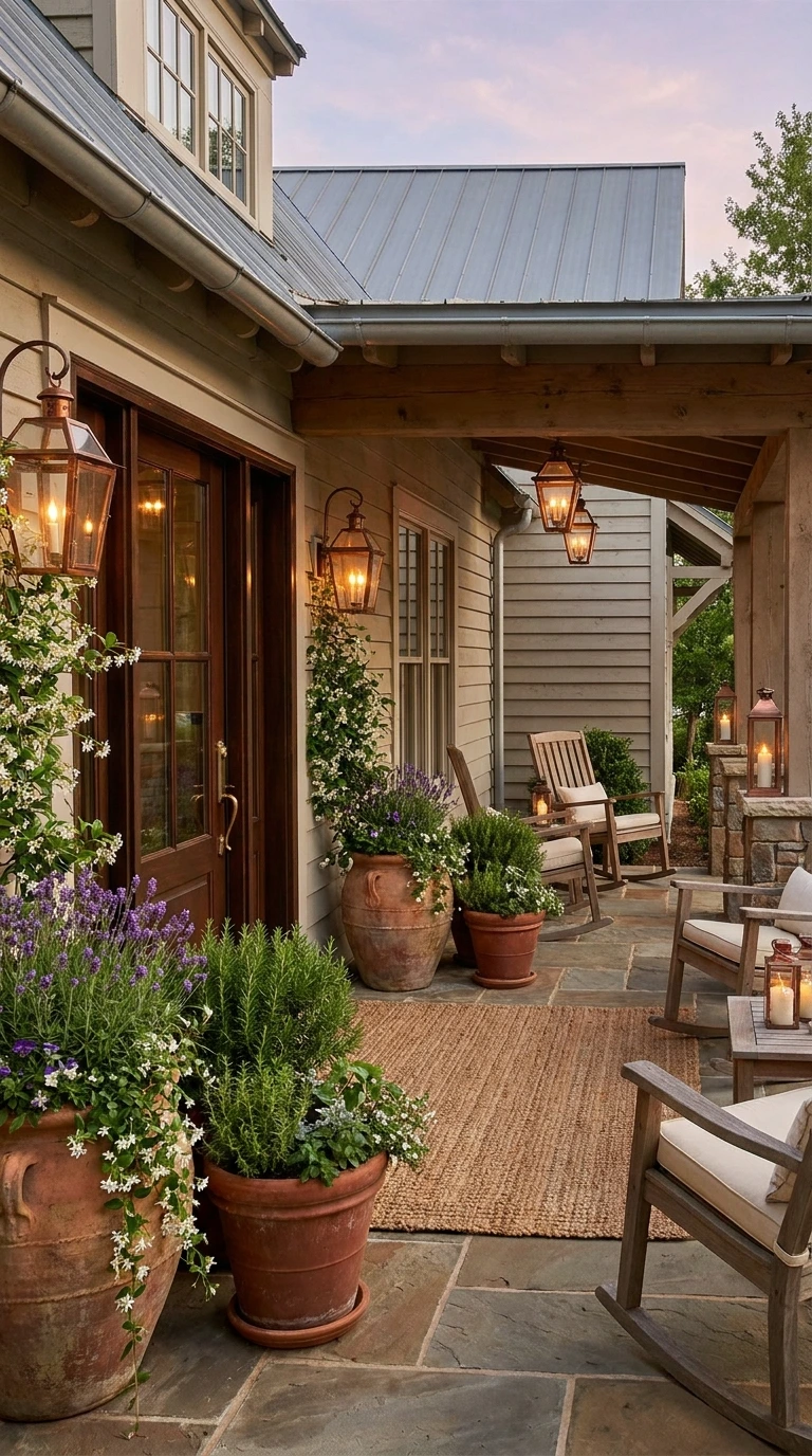 how to style front porch