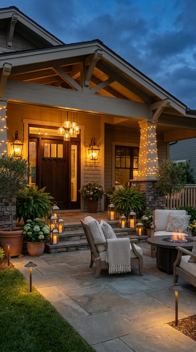 how to style front porch
