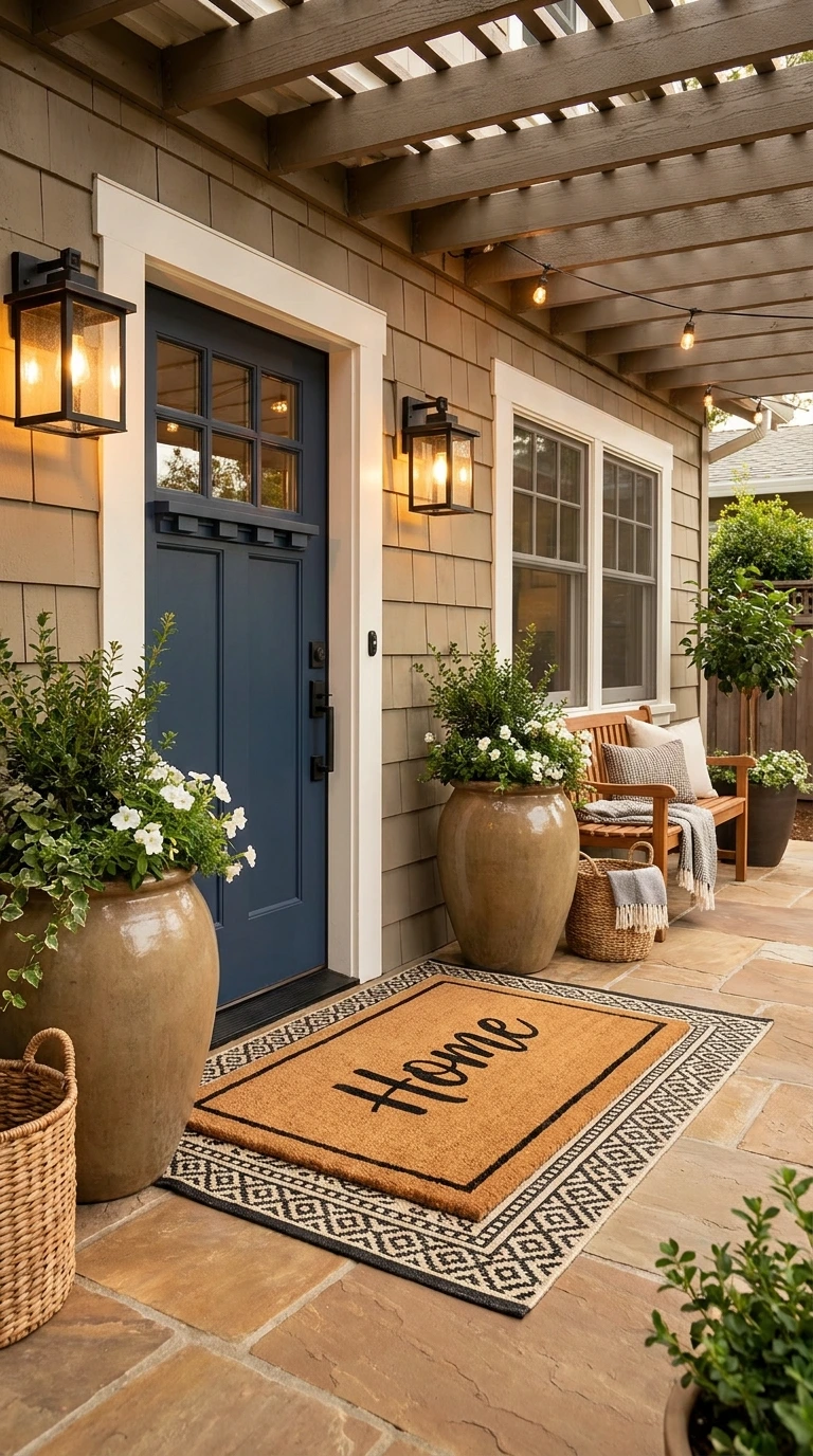 how to style front porch