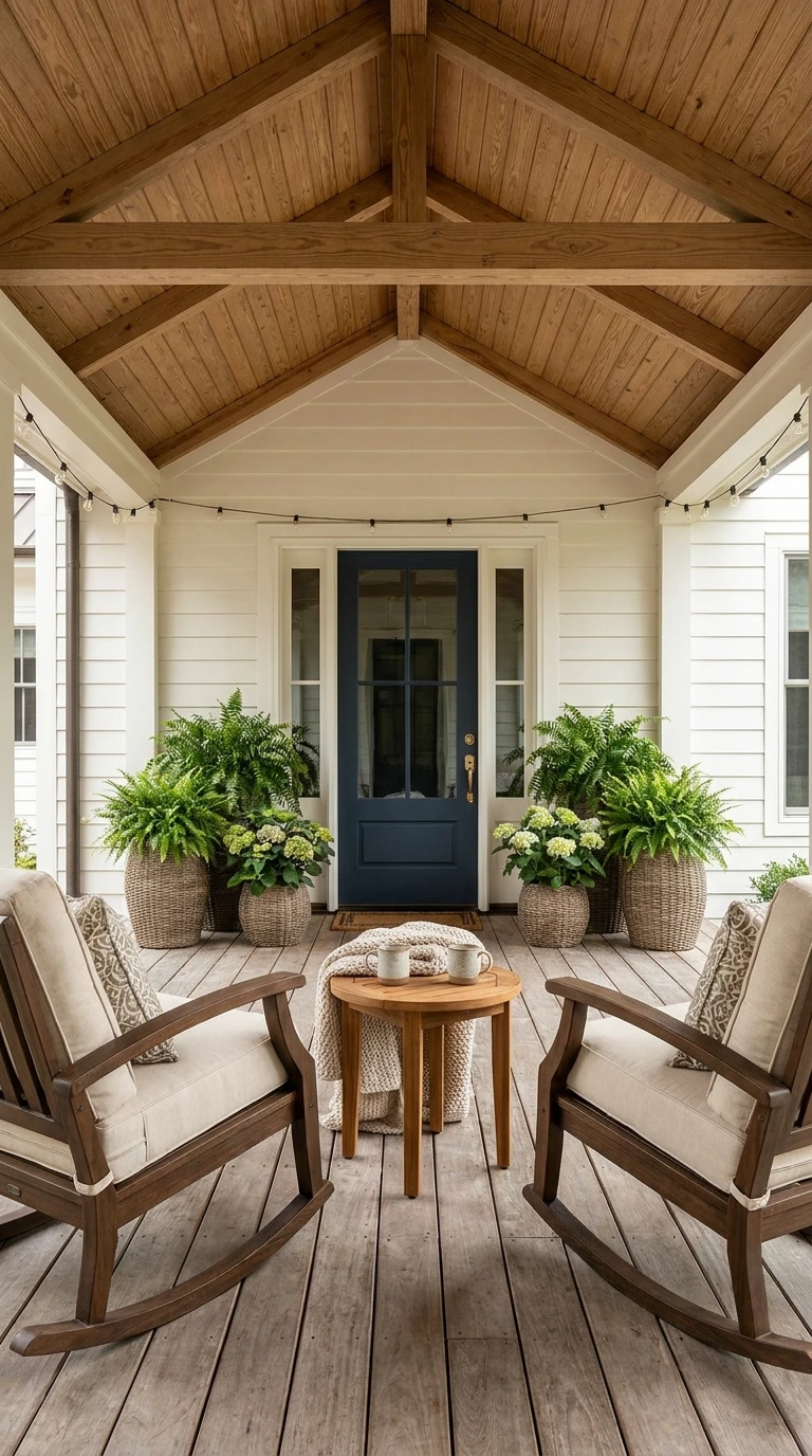 how to style front porch