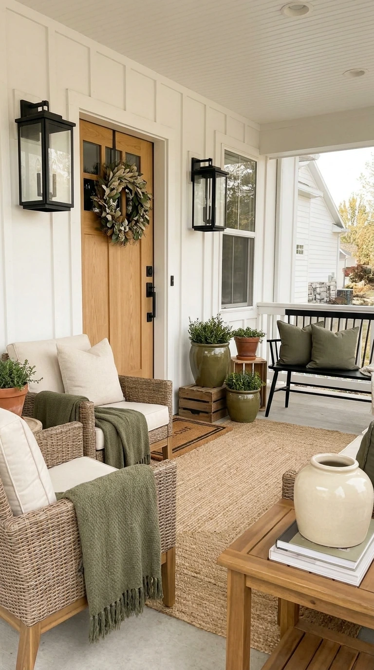 how to style front porch
