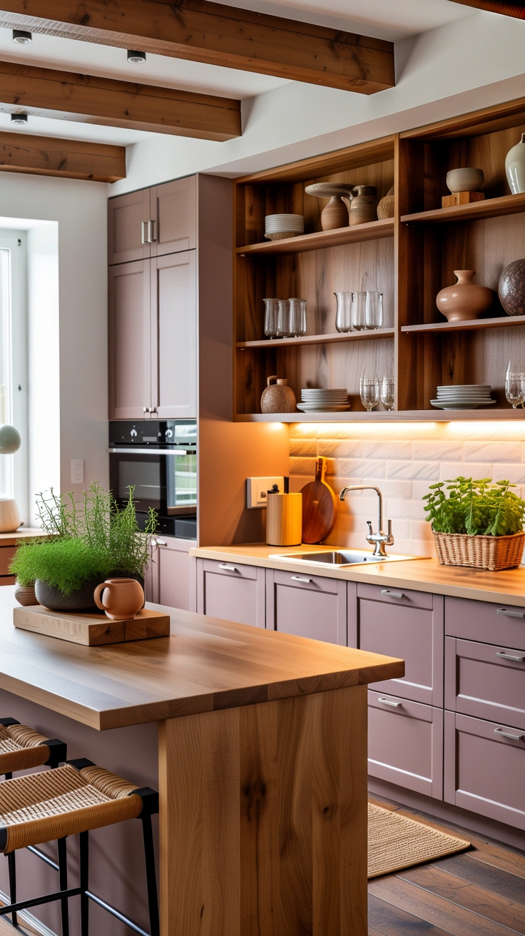 purple kitchen ideas