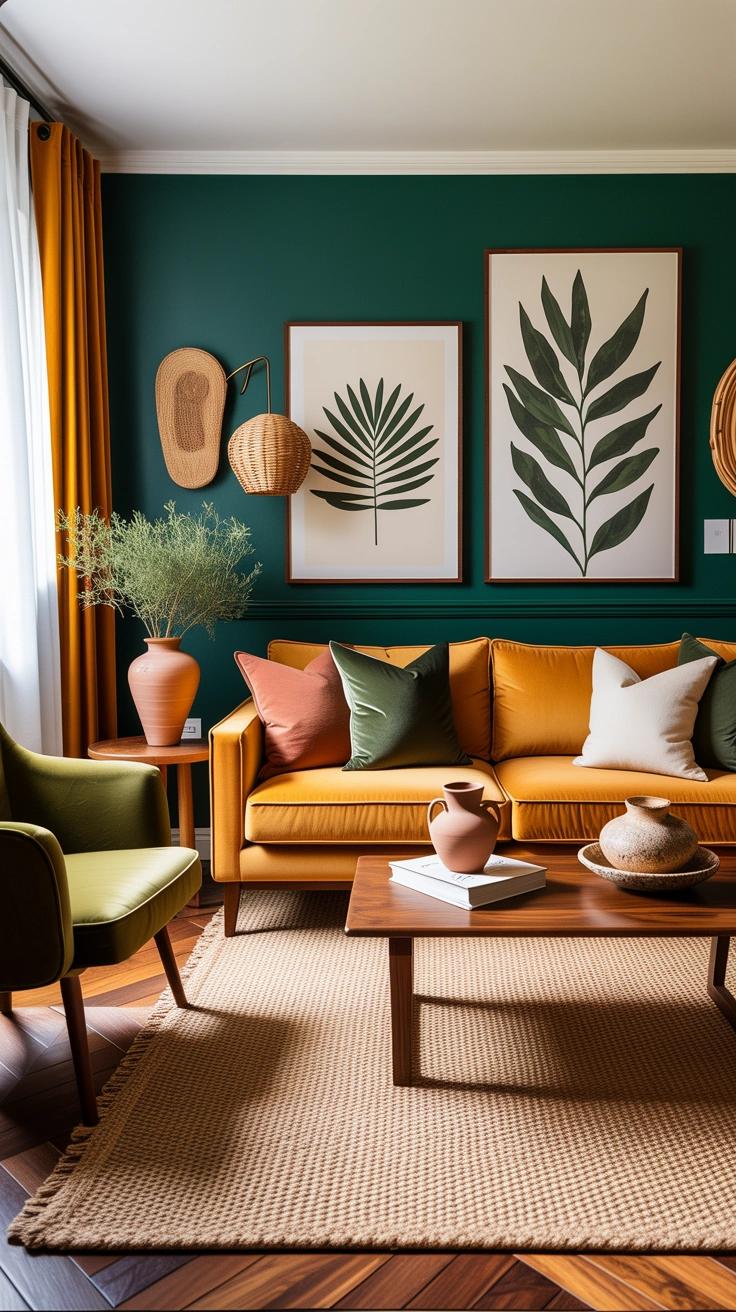 yellow living room ideas 5