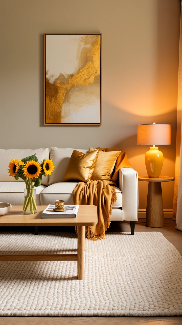 yellow living room ideas 6